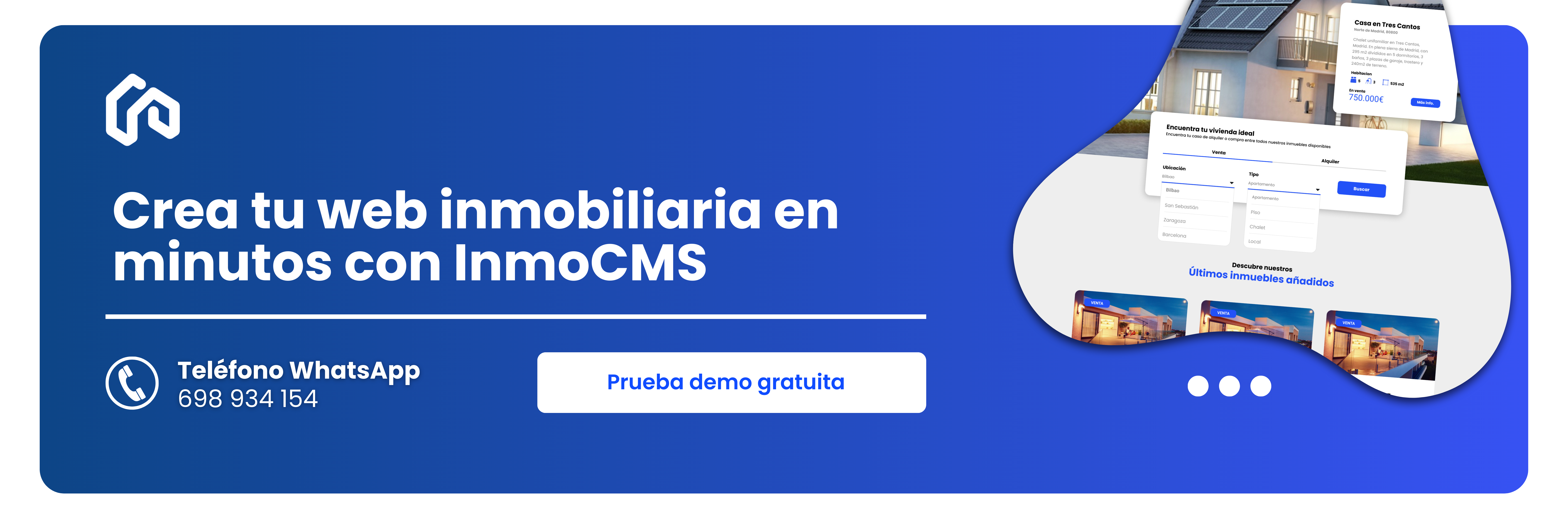 Cómo crear una web inmobiliaria en 5 minutos