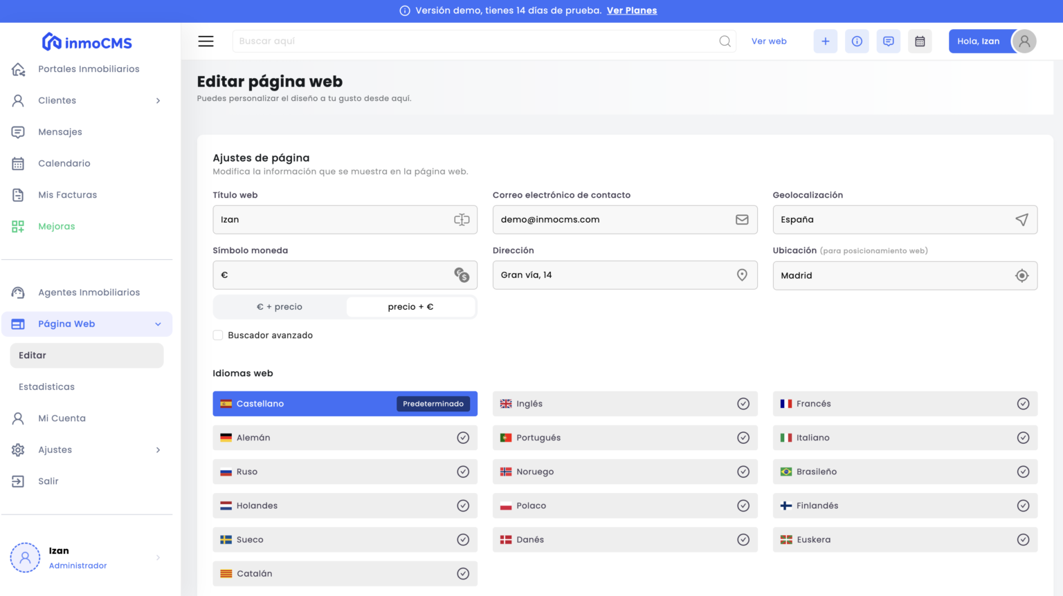 personaliza tu web sin saber programar