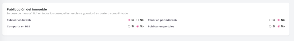 añadir inmueble (publicación del inmueble)